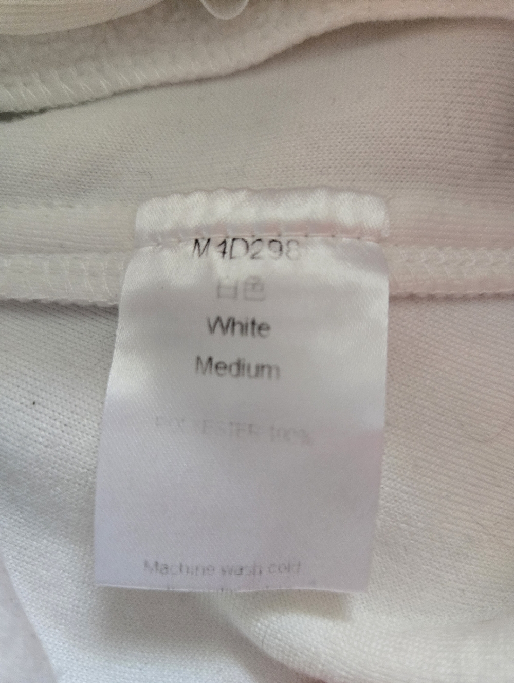 Vintage Style White Fleece Ski Overalls / Bibs - Picture 8 of 8